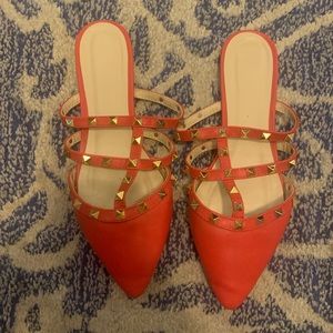 NWOT Studded Flats